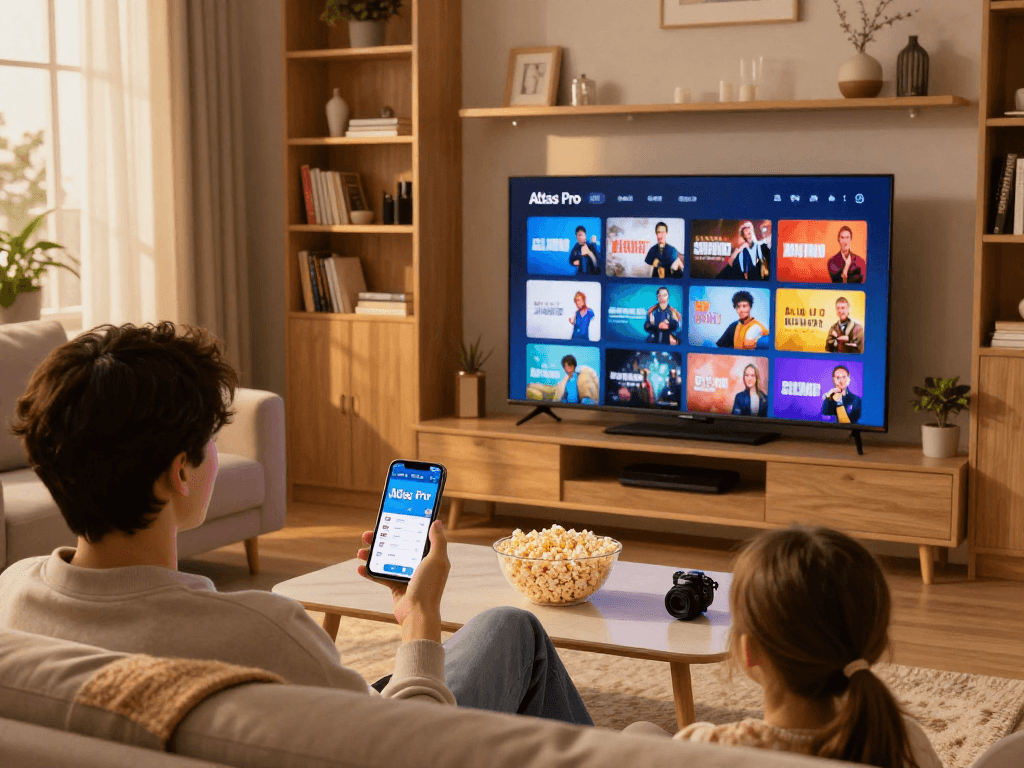 Installation et utilisation du service IPTV Atlas Pro pour une expérience divertissante à domicile